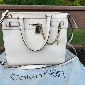 Off White Classic Calvin Klein Handbag